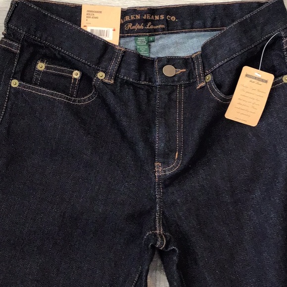 Lauren jeans stretch size 4 NWT - Picture 3 of 8